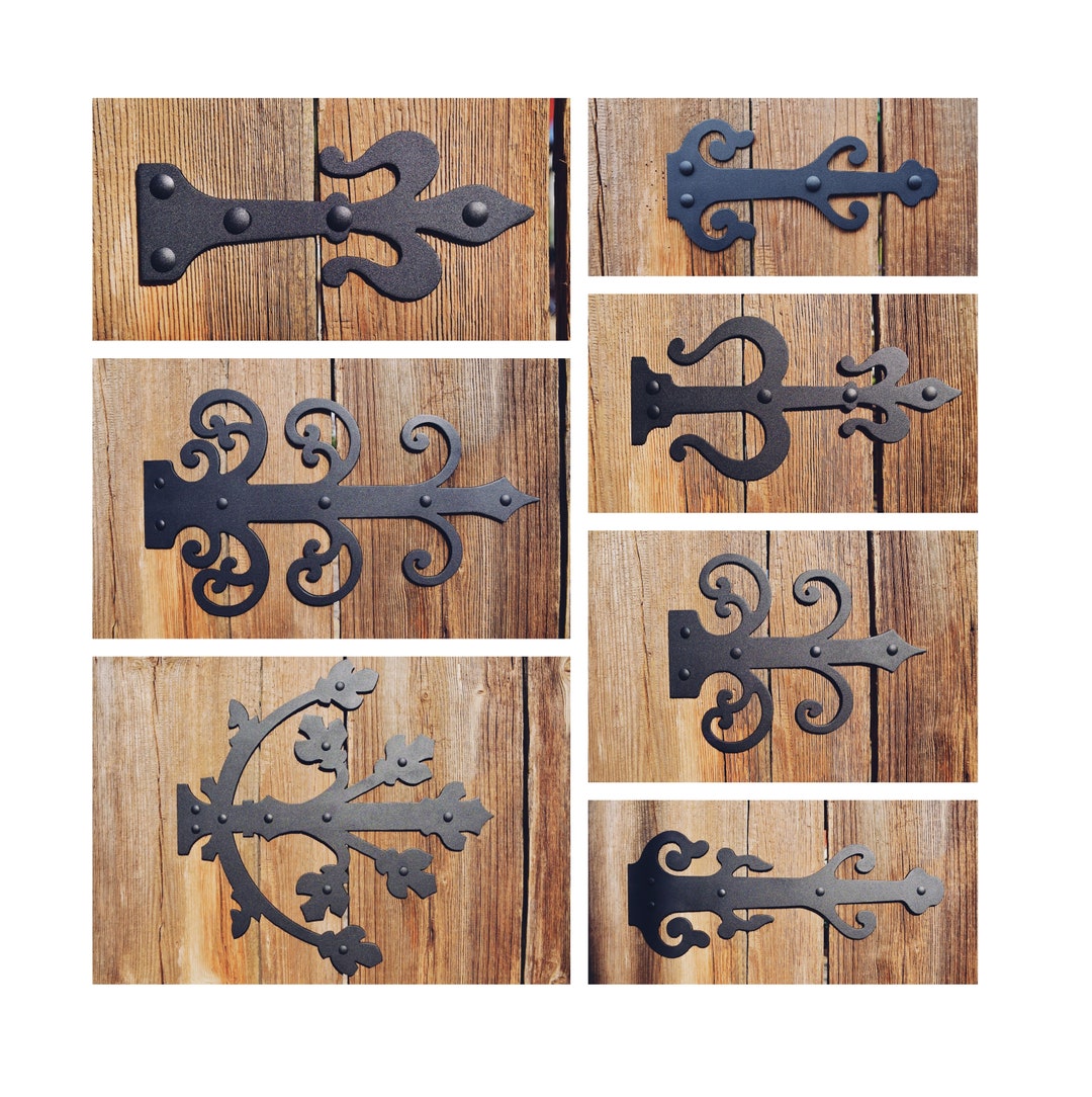 XL Hand Dummy Hinge, Decorative Hinge, Faux Fake Hinge, Bracket