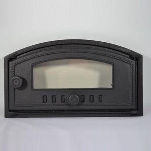 Black Pizza Oven Door, Bread Oven Door, Smokehouse Cast Iron Door, Garden BBQ Door, Antique Fireplace Door, Retro Style Cast Iron, 6 Colors