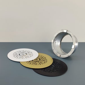 Gold Black White Vent Cover, Kitchen Vent Cover, Vent Cover, Wall Vent Cover, Air Grates, HVAC Cover, Wall Register, Ventilation System