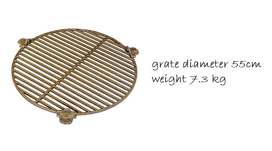 Cast Iron Grill Grate Cast Iron Barbecue Grill Iron Hanging Etsy