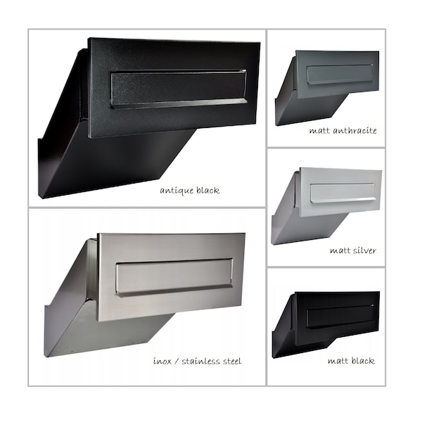 Through Fence Mailbox - Etsy UK