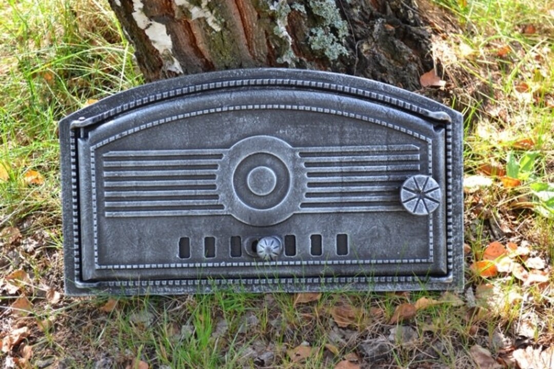 Smokehouse Door Cast Iron Fire Door With Air Regulation Etsy
