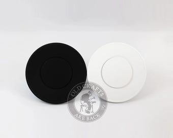 4 Weiße Runde Lüftungsgitter – Innendurchmesser 6,3 Cm, Aus PP-Kunststoff, Einfach Einzurasten