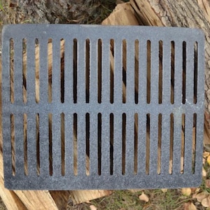 Large Cast Iron Stove Grate, Cast Iron Plain Grate, Firegrate, Fire Grate, Wood-Burning Stove Fire Grate, BBQ Fire Grate, Fire Grate Base
