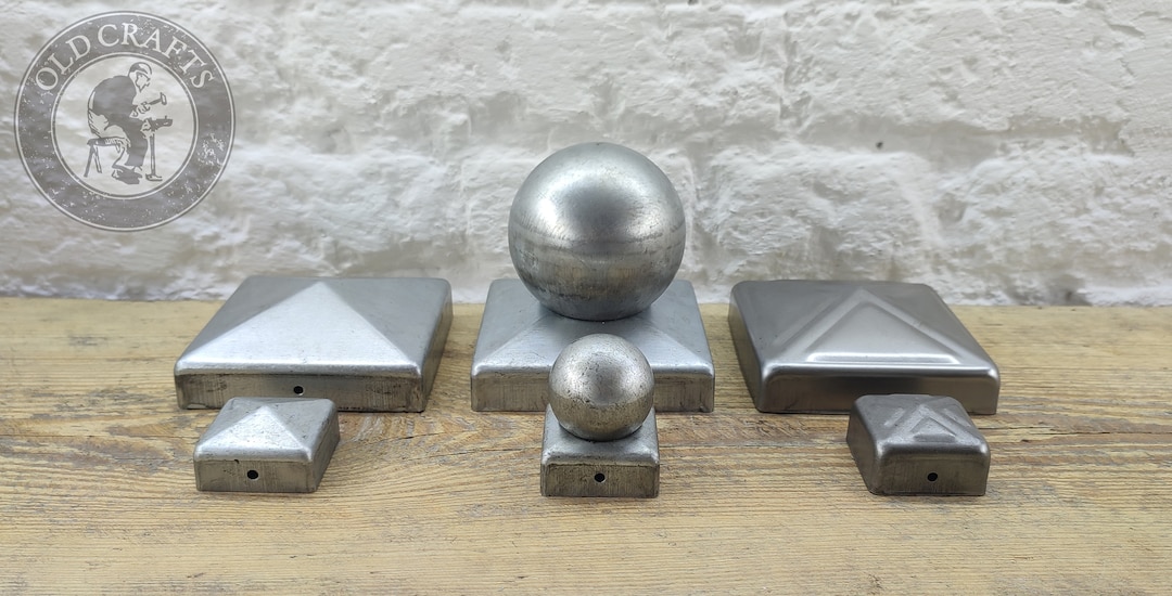 Decorative Gate Post Cap, Fence Post Cap, Fence Decor,galvanized