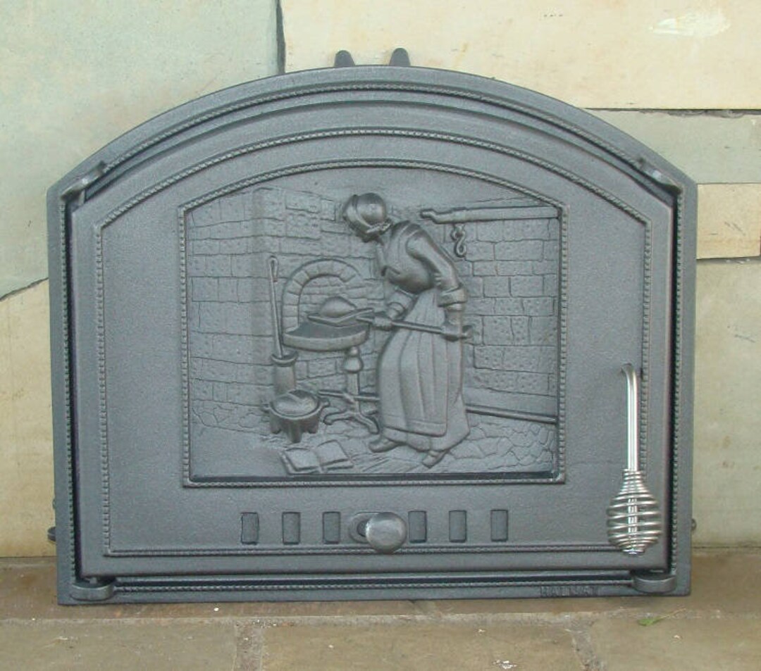 485x410mm Decorative Cast Iron Fire Door Smokehouse Door With Etsy