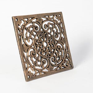 Copper Vent Cover, 6 Colors, Rustic Vent Grid, Cast Iron Square Vent Grille, Air Return Grilles, Vent Grille, Rustic Vintage Vent Grille
