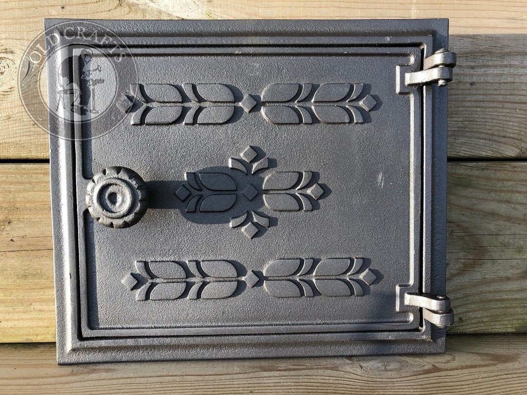 Cast Iron Ash Doors, Inspection Chimney Doors, Cast Iron Doors 24cm X