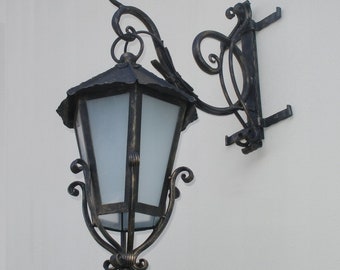 Victorian Style Outdoor Light, Decorative Metal Home Lantern, Victorian Outdoor Scone, Front Sconce, French Lantern, Outdoor Lighting, Patio
