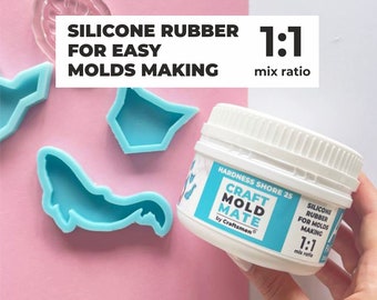 Platinum Silicone  Liquid Rubber Craft Mold Mate 25D