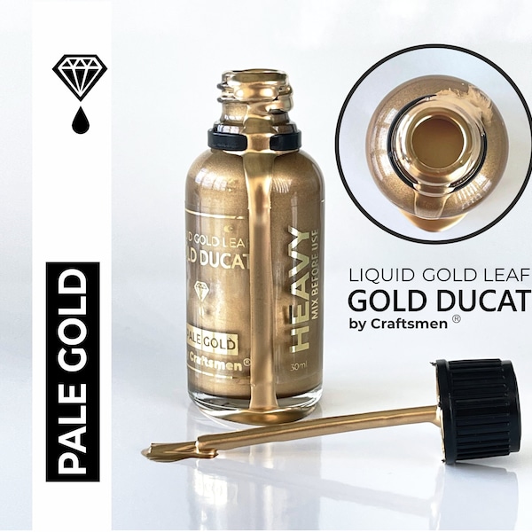 Liquid gold leaf paint "Gold Ducat", 30ml