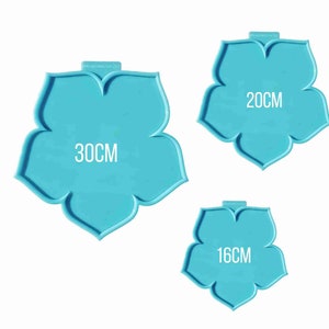 Platinum silicone molds &quot;Flower&quot; Silicone flower molds for resin