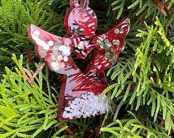 Crystal Ice Sprinkle - for decorating Christmas toys - Crystal snow  imitatio