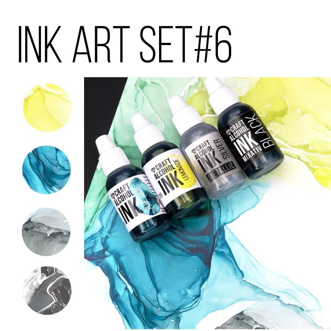 Ink Art Set #6 - Etsy