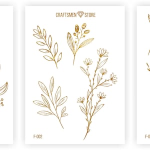 Stickers fins Collection Botanica