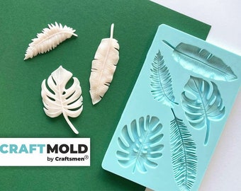 Sculptural 3D mold "Leaf"