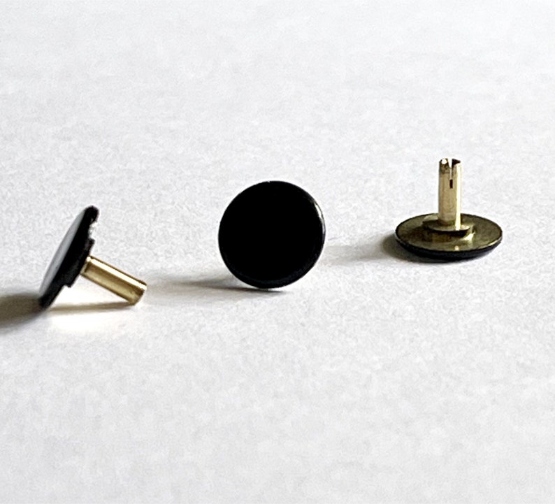 Сap extra pins for mirror clock hands 10 pcs/pack black