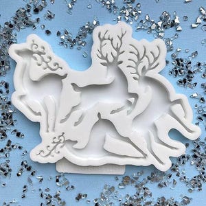Stampo in silicone &quot;Cervo di Natale&quot; collezione natalizia di Craftsmen