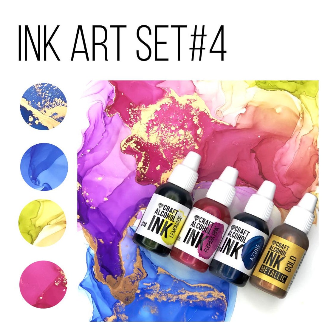 Ink Art Set #4 - Etsy