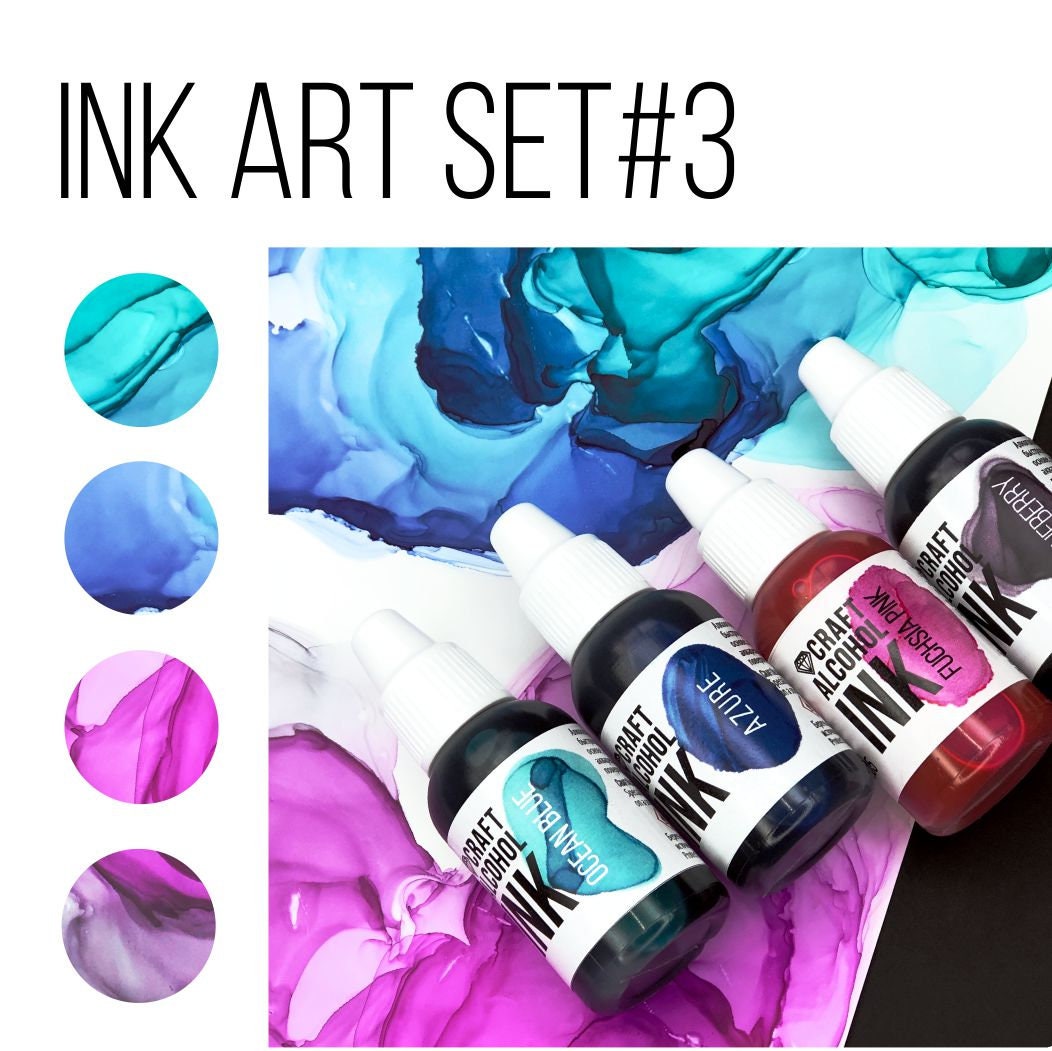 Ink Art Set #3 - Etsy