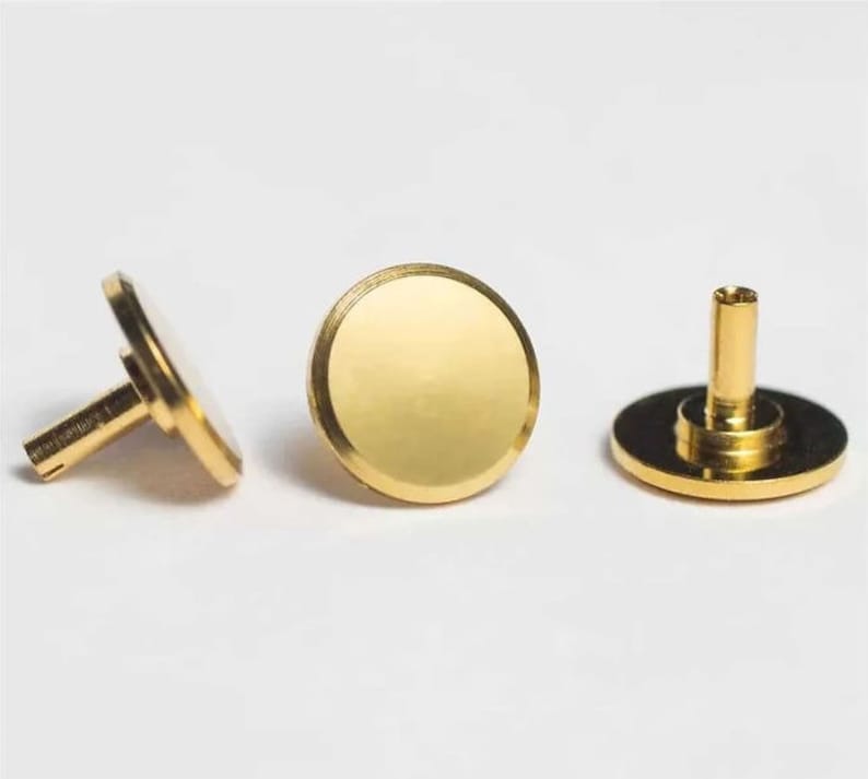 Сap extra pins for mirror clock hands 10 pcs/pack Gold