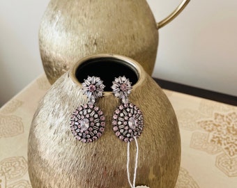 Earrings in American Diamond in three combos