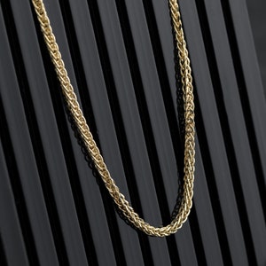 Mens gold foxtail chain Clearance