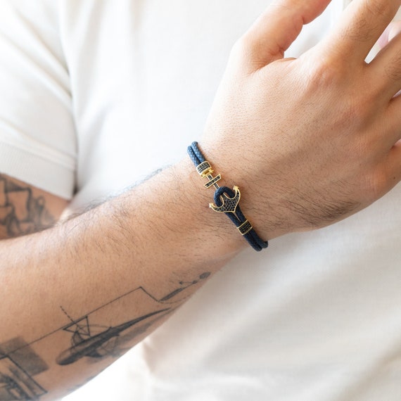 9 New Collection of Anchor Bracelets for Men in Fashion