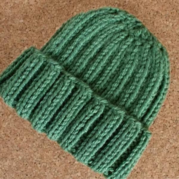 Easy Beanie  Hat  PDF Pattern only Instant download