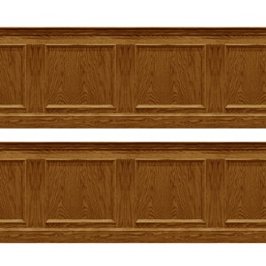 Paneles de Wainscot imprimibles escala 1/12 Light Oak Dolls House Miniatura Descarga digital tamaños Reino Unido y EE. UU. Jpeg o PDF