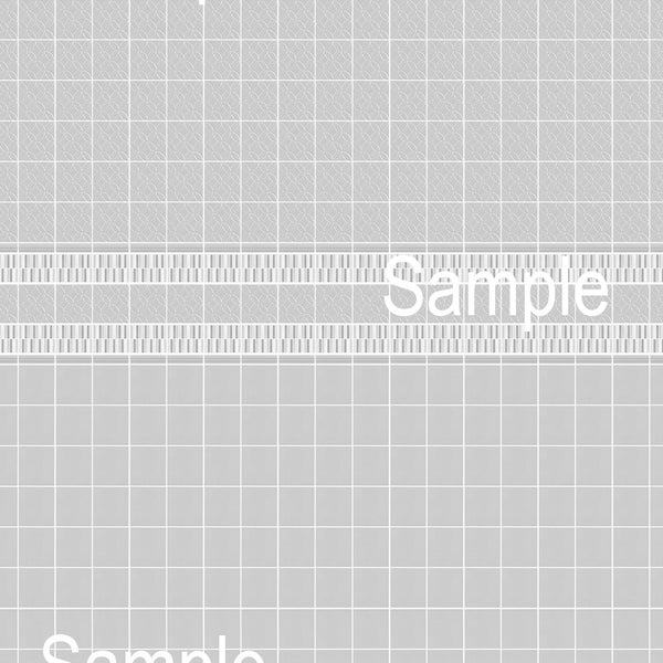 Printable Dolls House Kitchen Grey Tile Effect Wallpaper 1/12th scale  D14 Digital Download UK & US sizes Jpeg or PDF