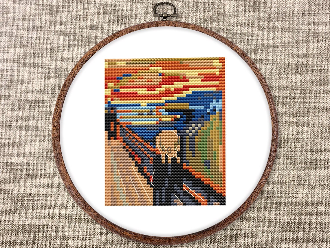 Artwork Cross Stitch Pattern PDF Digital Download the - Etsy