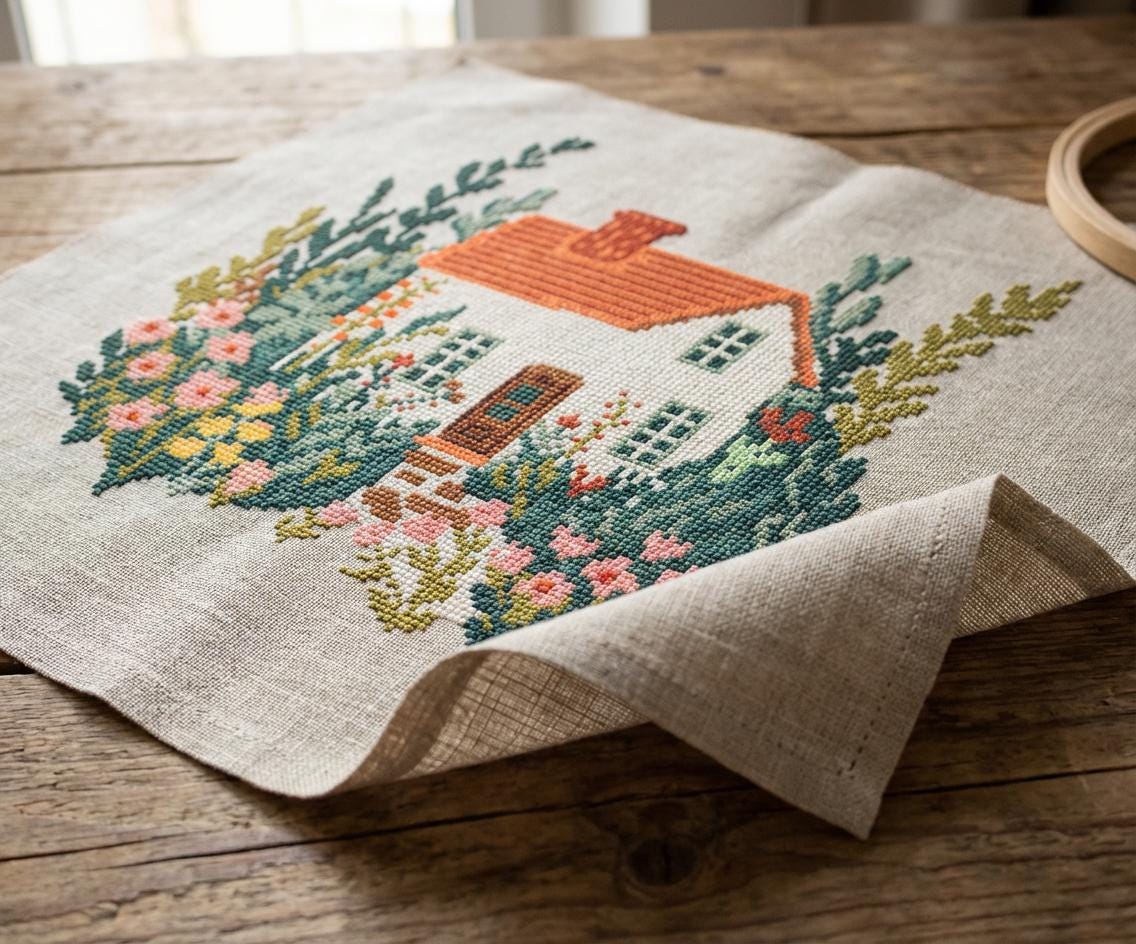 New Home Gift Cross Stitch Pattern PDF - Digital Download – Home Sweet ...