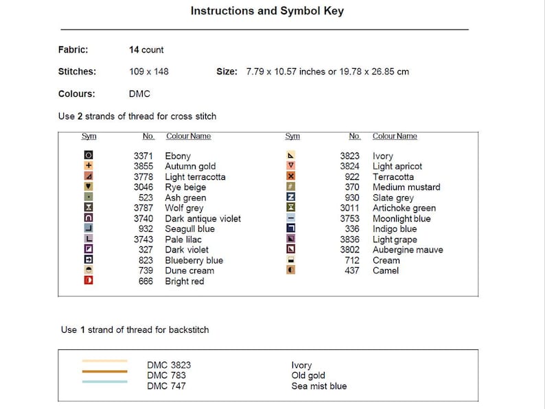 Häxig apotekare korsstygnsmönster PDF, kristallflaska, förtrollad trädgårdsdesign, blommig gotisk konst, mystisk naturmönster CS121 bild 14