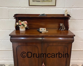 Antique Victorian Mahogany Chiffonier/ Sideboard