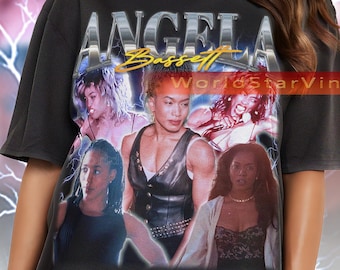 ANGELA BASSETT Vintage Shirt, Angela Bassett Homage Tshirt, Angela Bassett Fan Tees, Angela Bassett Merch, Angela Bassett Retro 90s Sweater