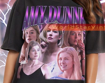 AMY DUNNE Vintage Shirt, Amy Dunne Homage Tshirt, Amy Dunne Fan Tees, Actress Amy Dunne, Amy Dunne Merch Gift, Amy Dunne Retro 90s Sweater