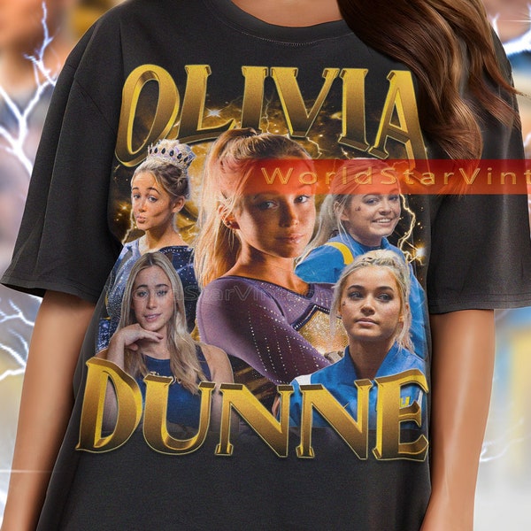 OLIVIA DUNNE Vintage Shirt, Olivia Dunne Homage Tshirt, Olivia Dunne Fan Tees, Olivia Dunne Retro 90s Sweater, Olivia Dunne Merch Gift