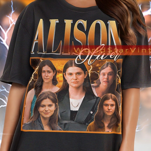 ALISON OLIVER Vintage Shirt, Alison Oliver Homage Tshirt, Alison Oliver Fan Tees, Alison Oliver Retro 90s Sweater, Alison Oliver Merch Gift