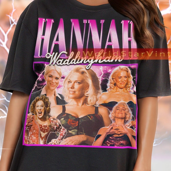 HANNAH WADDINGHAM Vintage Shirt, Hannah Waddingham Homage Tshirt, Hannah Waddingham Fan Tees, Hannah Waddingham Retro 90s Sweater Merch Gift
