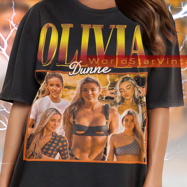 OLIVIA DUNNE Vintage Shirt, Olivia Dunne Homage Tshirt, Olivia Dunne Fan Tees, Olivia Dunne Retro 90s Sweater, Olivia Dunne Merch Gift