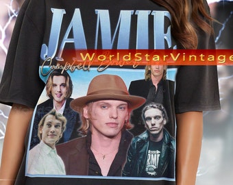 JAMIE CAMPBELL BOWER Vintage Shirt, Jamie Campbell Bower Homage Tshirt, Jamie Campbell Bower Tees, Jamie Campbell Bower Retro Sweater Gift