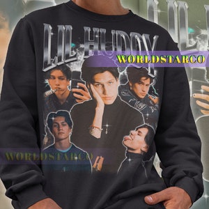 Felpa vintage LIL HUDDY maglietta Lil Huddy magliette fan Lil Huddy maglione retro anni 90 Lil Huddy merchandising Lil Huddy Lilhuddy Chase Hudson ARI Etsy Italia