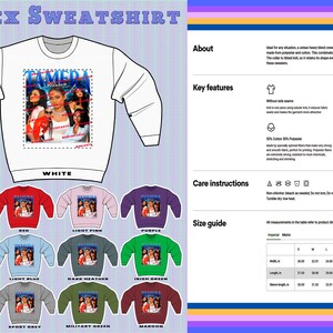 TAMERA KISSEN Vintage Sweatshirt, Tamera Kissen Homage Sweater, Tamera