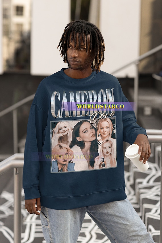 Buy DOVE CAMERON Vintage Sweatshirt Dove Cameron Homage Sweater Dove Cameron Fan Tees Dove Cameron Merch Gift Dove Cameron Retro 90s Sweater Online in India Etsy