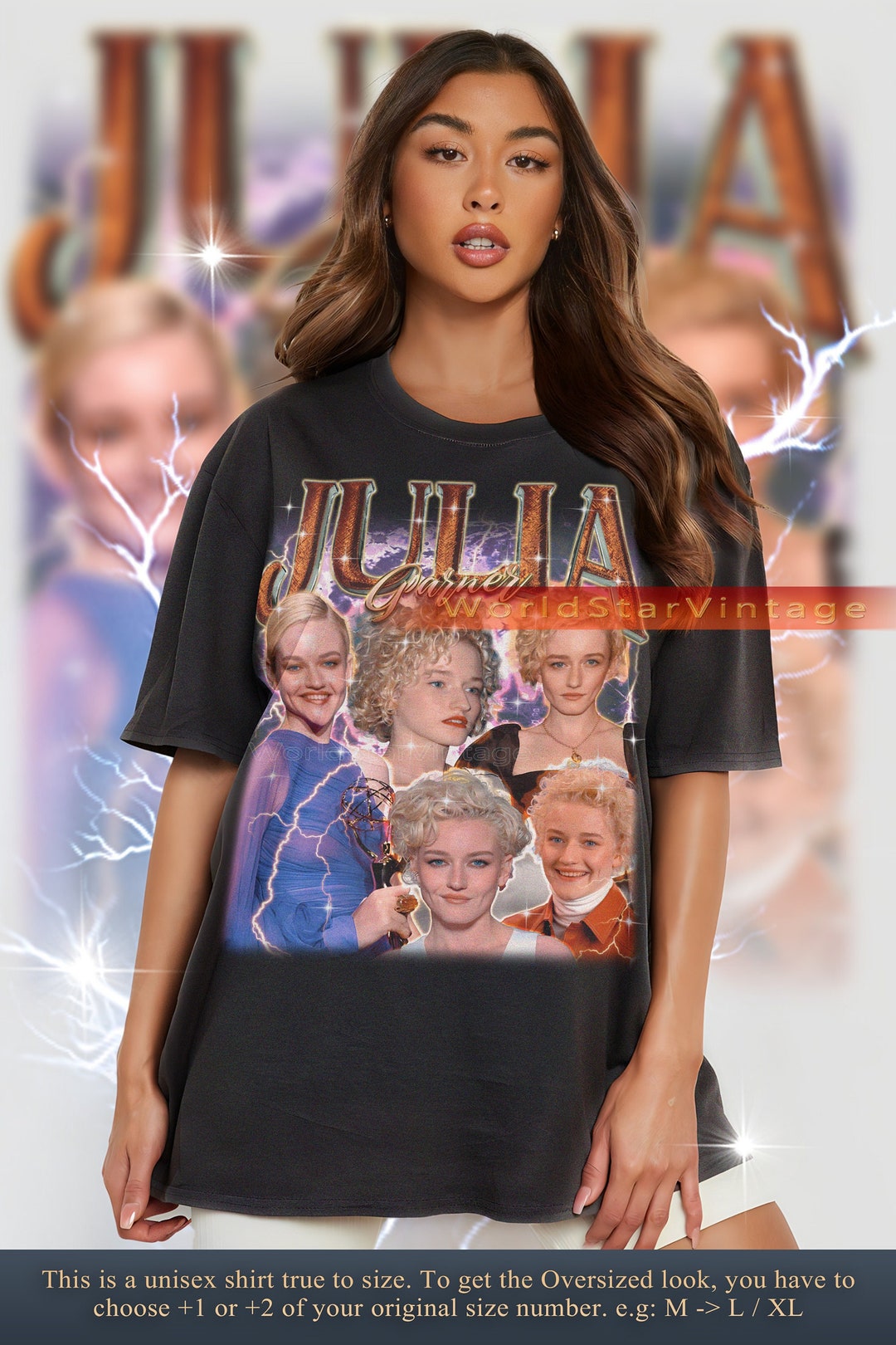 JULIA GARNER Vintage Shirt Julia Garner Homage Tshirt Julia - Etsy