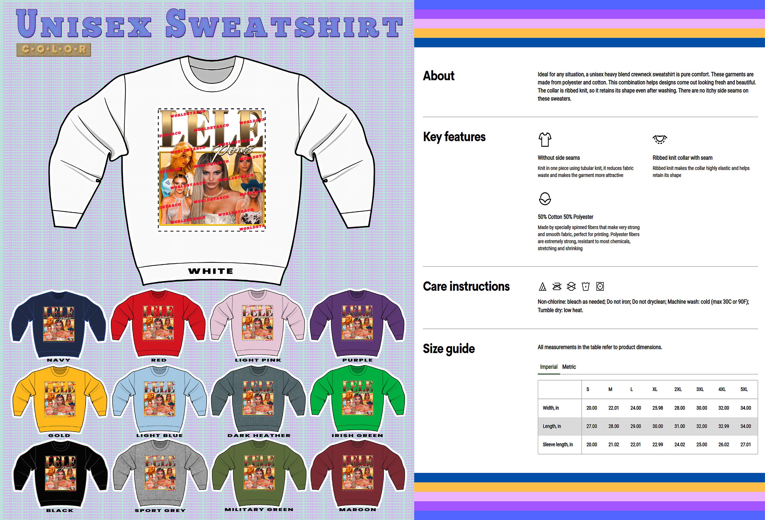 LELE PONS Vintage Sweatshirt Lele Pons Homage Sweater Lele Pons Fan Tees Lele Pons Retro 90s Sweater Lele Pons Merch Gift Etsy Canada