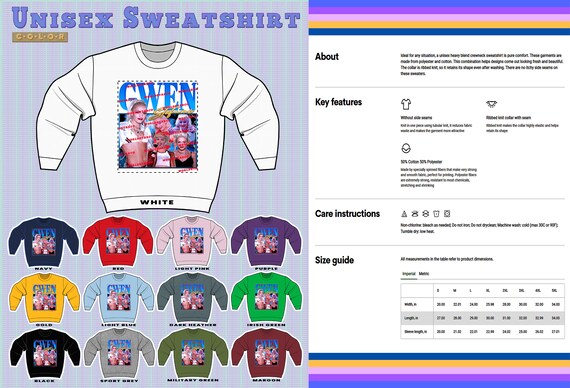 Gwen stefani sweatshirt hotsell