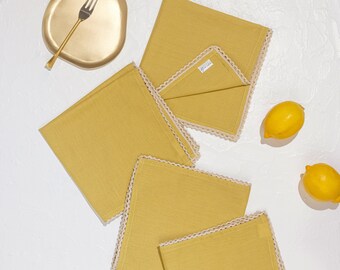 Asma Dinner Napkins - Set of 4