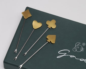 King Little Cocktail Picks - set of 8